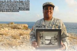 A V.I. woman of many firsts, Col. Caroline Adams.